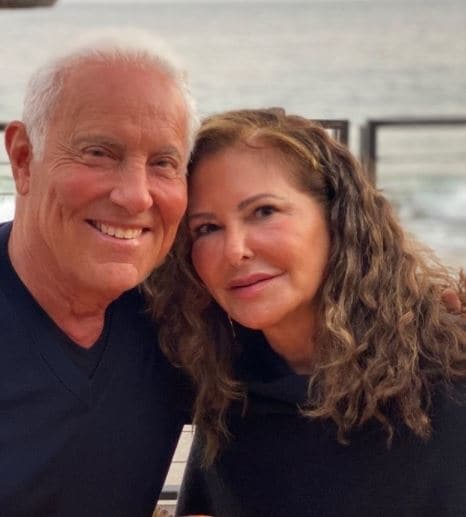 Harry Glassman With His Second Wife, Thibiant Glassman